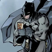 Batman holding a coffee, Darsh’s profile picture